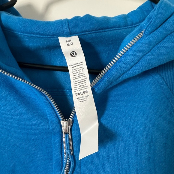 Lululemon m/l Scuba Oversized Half-Zip Hoodie - Picture 4 of 7